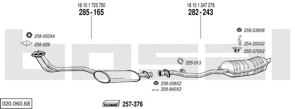 Exhaust System 020.060.68