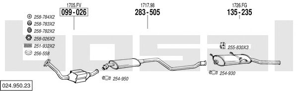 Exhaust System 024.950.23