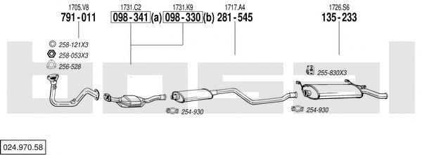 Exhaust System 024.970.58