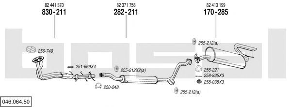 Exhaust System 046.064.50