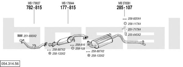 Exhaust System 054.314.56