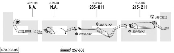 Exhaust System 070.092.95