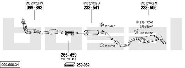 Exhaust System 090.900.34