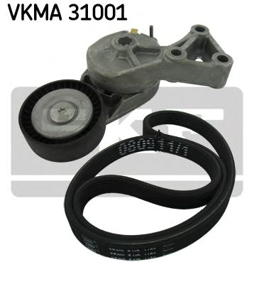 Поликлиновой ременный комплект VKMA 31001