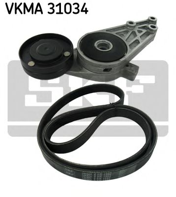 Поликлиновой ременный комплект VKMA 31034