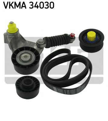 Поликлиновой ременный комплект VKMA 34030