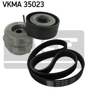 Поликлиновой ременный комплект VKMA 35023