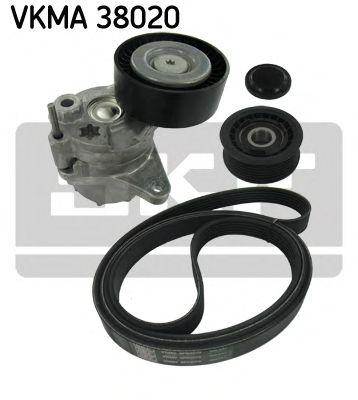 Поликлиновой ременный комплект VKMA 38020