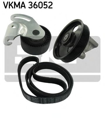 Поликлиновой ременный комплект VKMA 36052