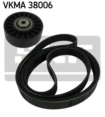 Поликлиновой ременный комплект VKMA 38006