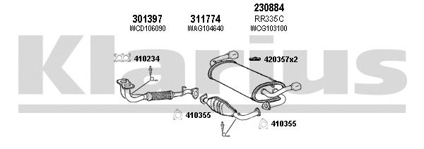 Exhaust System 120326E