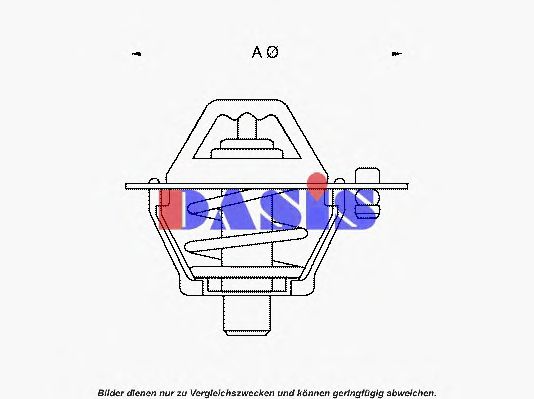 Thermostat, coolant 750963N