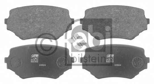 Комплект тормозных колодок, дисковый тормоз 16647