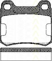 Brake Pad Set, disc brake 8110 23995