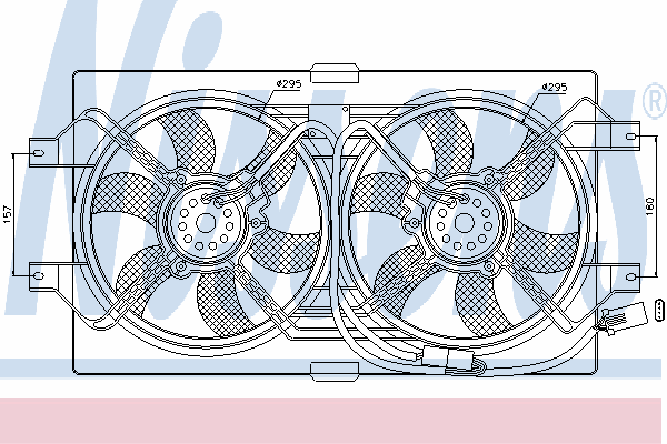 Ventilador, refrigeração do motor 85386