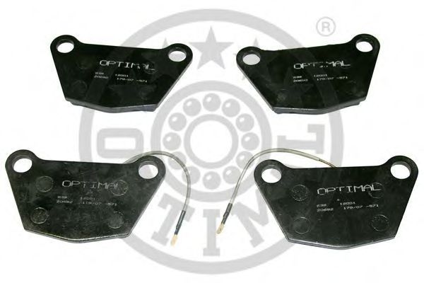 Brake Pad Set, disc brake 12001