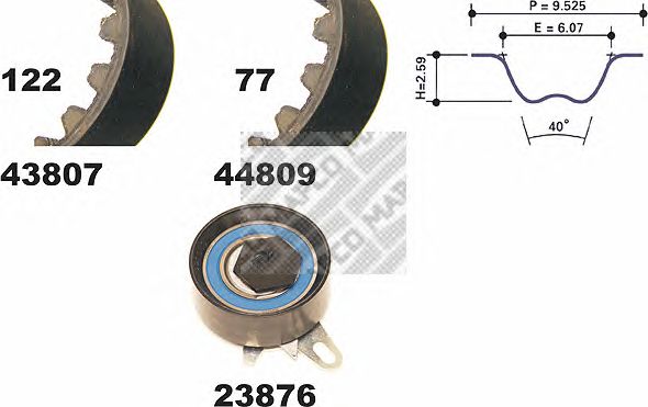 Timing Belt Kit 73809