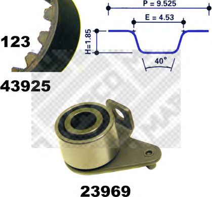 Timing Belt Kit 23925