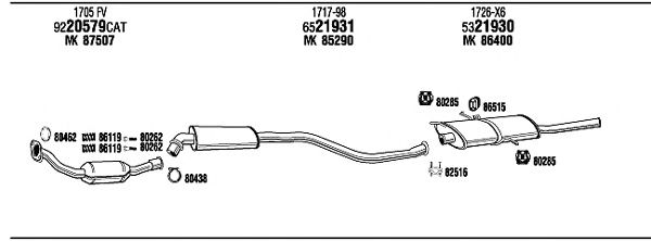 Exhaust System CI16041