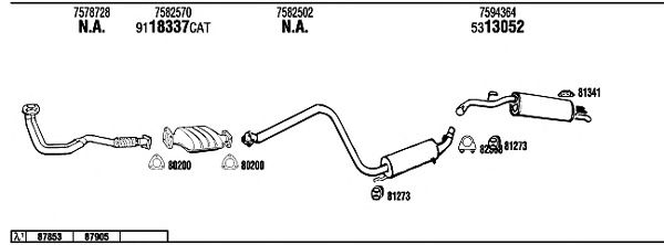 Exhaust System FI61231