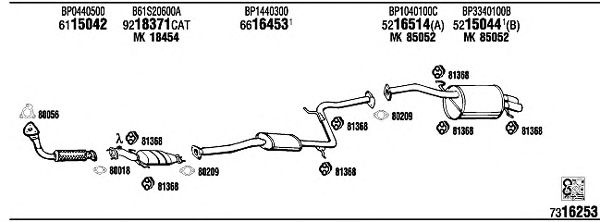 Exhaust System MA40044