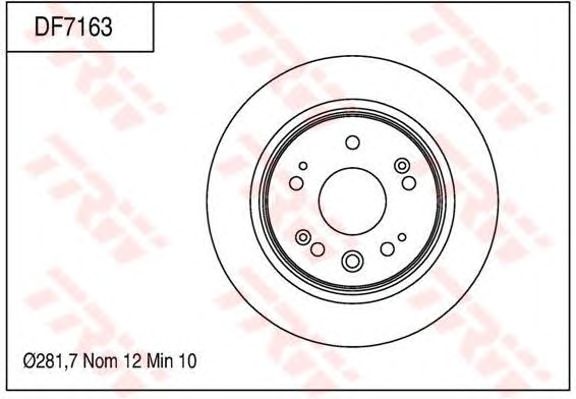 Brake Disc DF7163